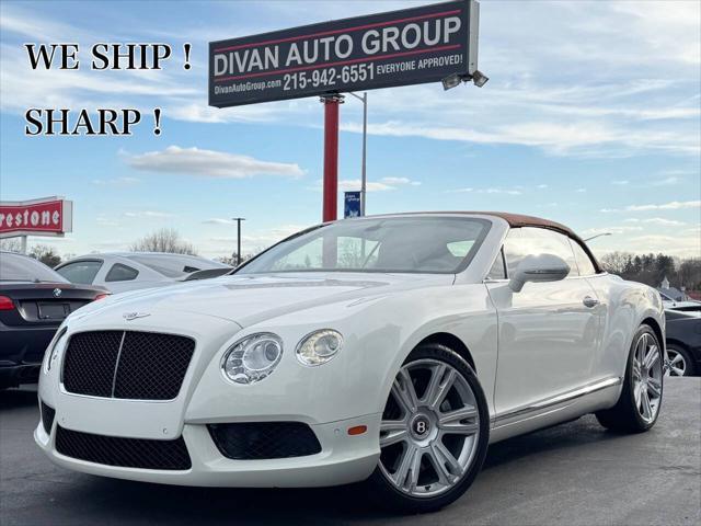 used 2013 Bentley Continental GTC car, priced at $58,990