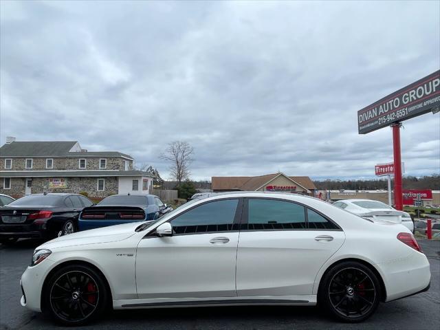 used 2018 Mercedes-Benz AMG S 63 car, priced at $57,990
