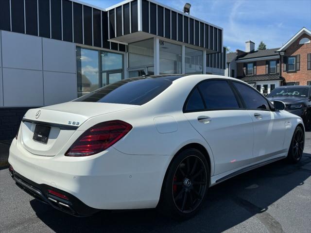 used 2018 Mercedes-Benz AMG S 63 car, priced at $49,990