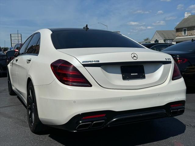 used 2018 Mercedes-Benz AMG S 63 car, priced at $49,990