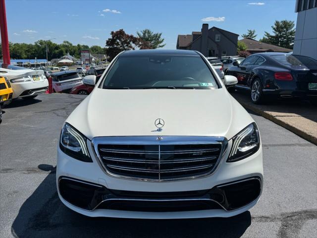 used 2018 Mercedes-Benz AMG S 63 car, priced at $49,990