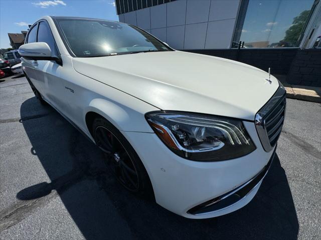 used 2018 Mercedes-Benz AMG S 63 car, priced at $49,990