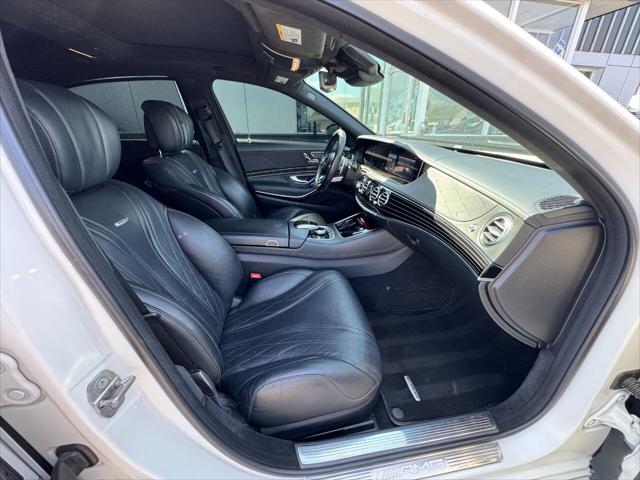 used 2018 Mercedes-Benz AMG S 63 car, priced at $49,990