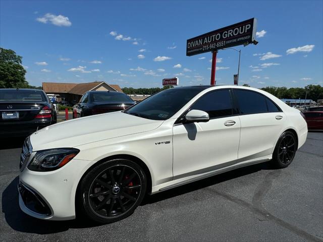 used 2018 Mercedes-Benz AMG S 63 car, priced at $49,990