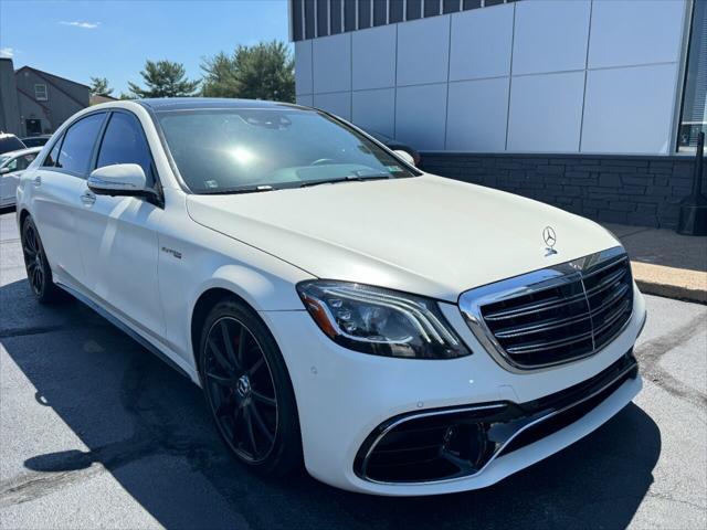 used 2018 Mercedes-Benz AMG S 63 car, priced at $49,990