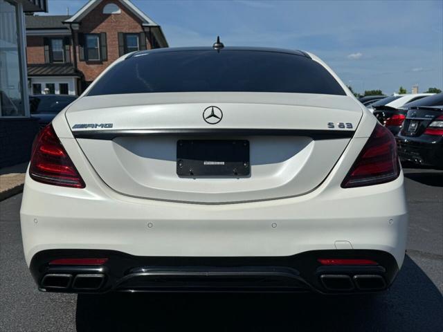 used 2018 Mercedes-Benz AMG S 63 car, priced at $49,990