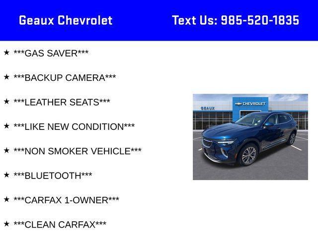 used 2023 Buick Envision car, priced at $21,797