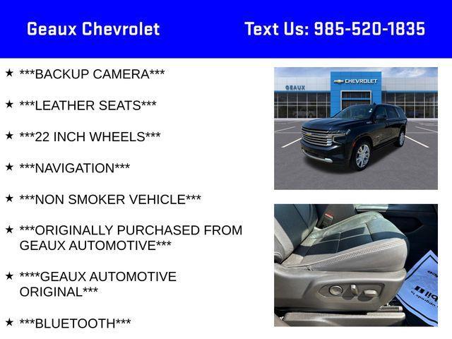 used 2021 Chevrolet Tahoe car, priced at $49,777