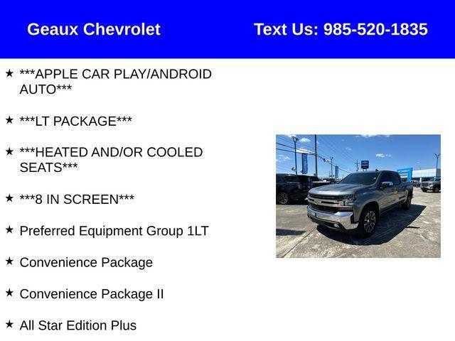 used 2021 Chevrolet Silverado 1500 car, priced at $28,997