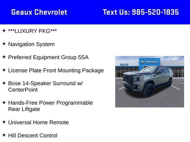 used 2024 GMC Yukon car, priced at $78,997