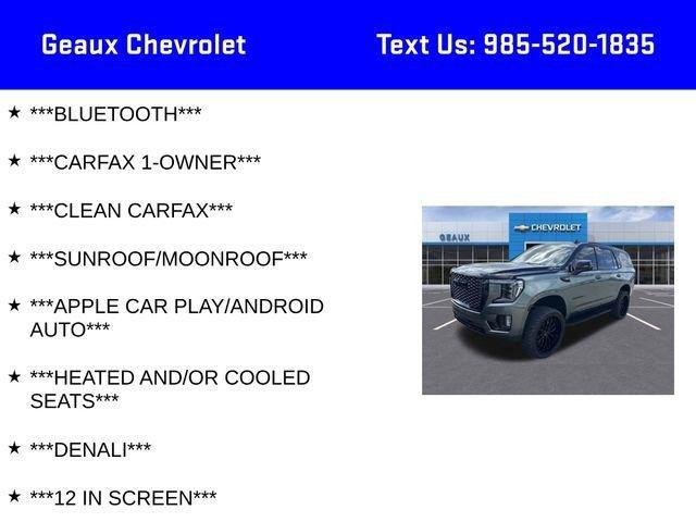 used 2024 GMC Yukon car, priced at $78,997