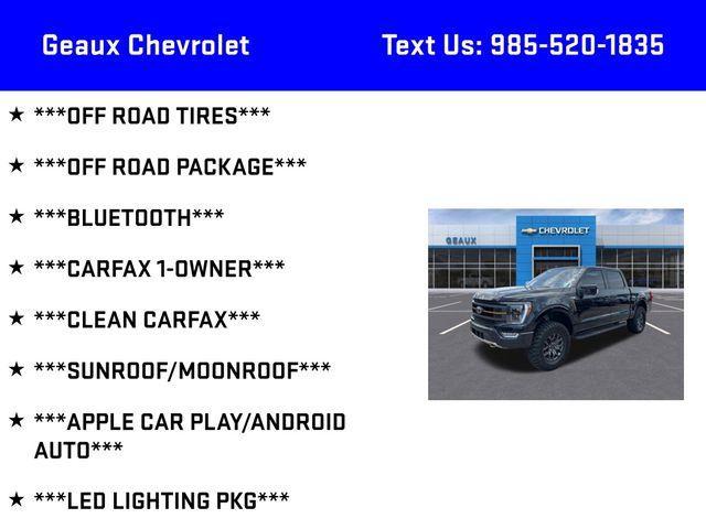 used 2021 Ford F-150 car, priced at $42,797