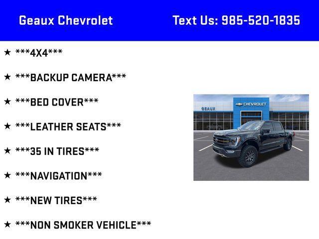 used 2021 Ford F-150 car, priced at $42,797