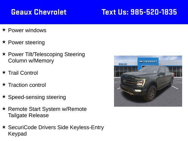 used 2021 Ford F-150 car, priced at $42,797