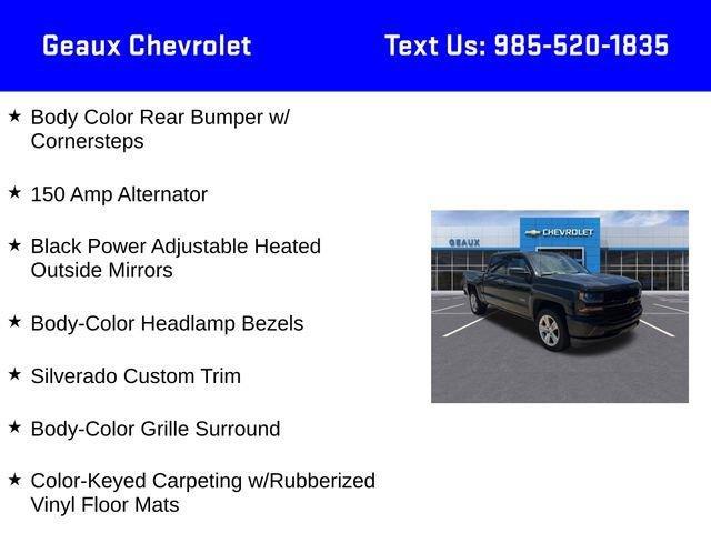 used 2018 Chevrolet Silverado 1500 car, priced at $19,997