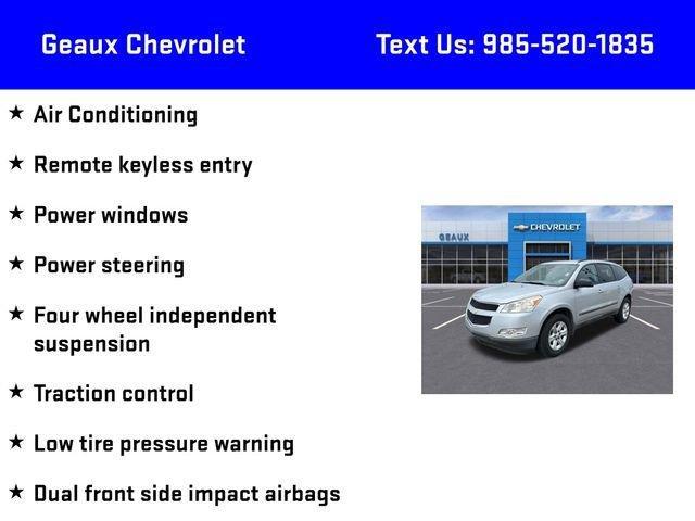 used 2009 Chevrolet Traverse car, priced at $9,659