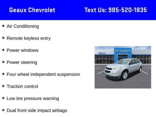 used 2009 Chevrolet Traverse car, priced at $9,659