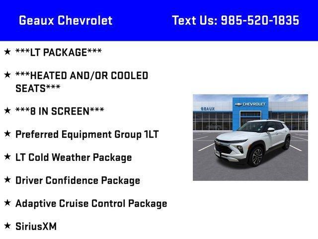 used 2024 Chevrolet TrailBlazer car, priced at $23,697