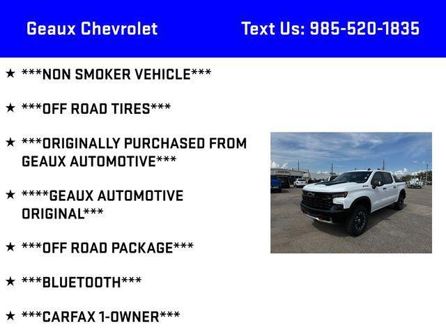 used 2022 Chevrolet Silverado 1500 car, priced at $49,697