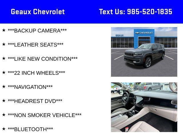used 2022 Jeep Wagoneer car, priced at $42,990