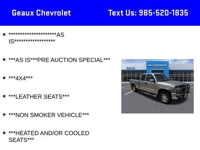 used 1999 GMC Sierra 1500 car, priced at $12,997