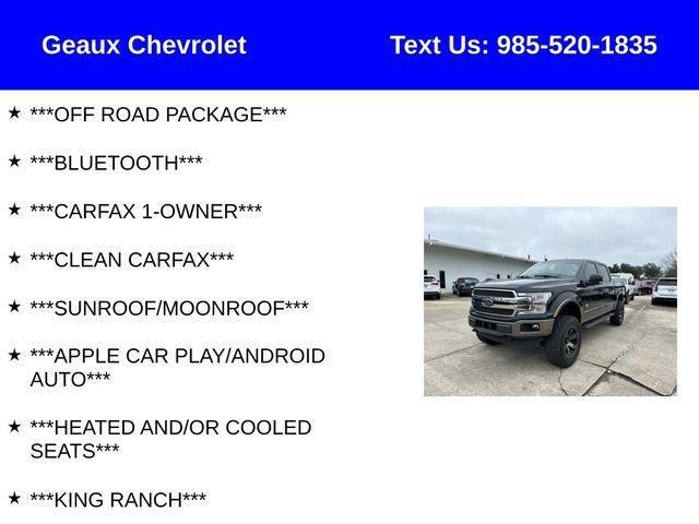 used 2018 Ford F-150 car, priced at $29,297
