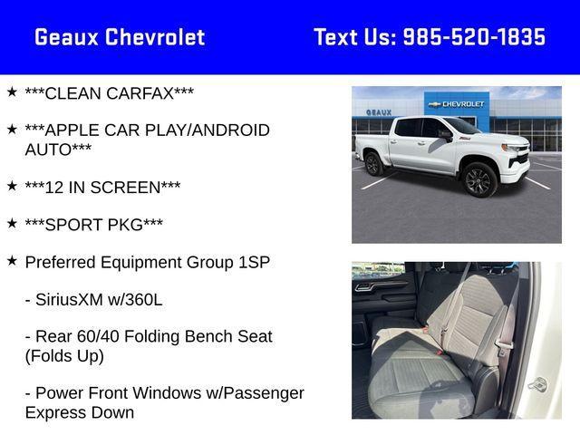 used 2022 Chevrolet Silverado 1500 car, priced at $44,497