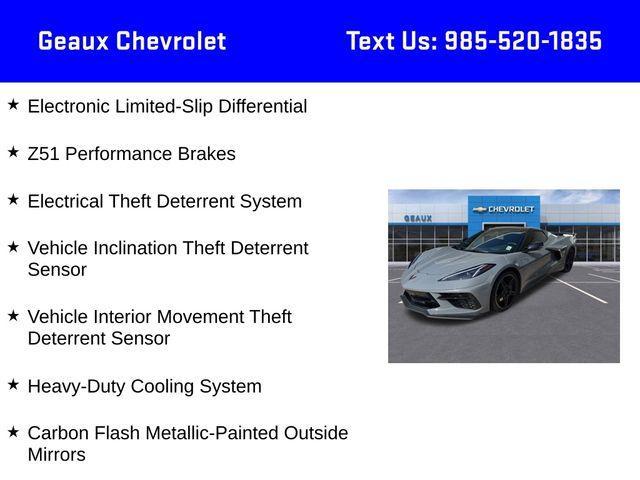 used 2025 Chevrolet Corvette car, priced at $86,997