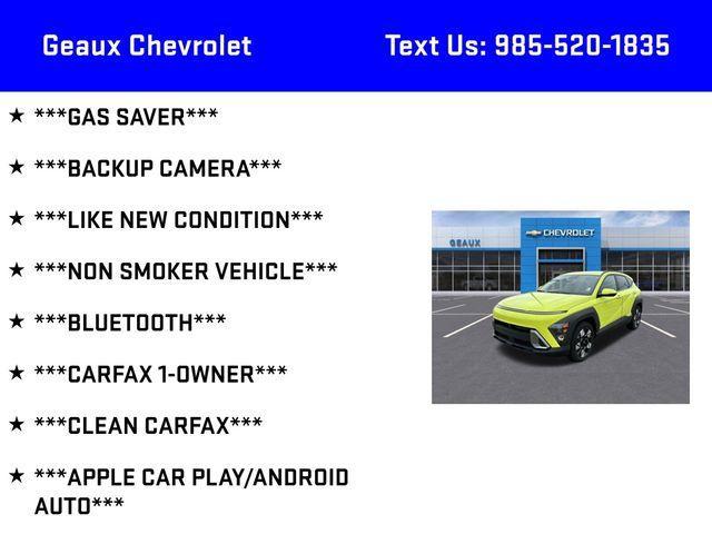 used 2024 Hyundai Kona car, priced at $26,997