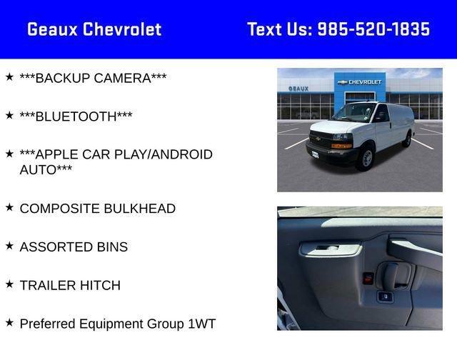 new 2024 Chevrolet Express 2500 car, priced at $50,468