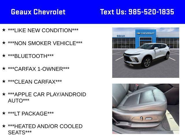 used 2024 Chevrolet Blazer car, priced at $27,597