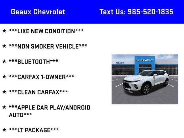 used 2024 Chevrolet Blazer car, priced at $29,790