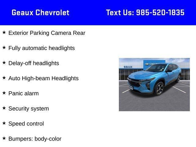 used 2025 Chevrolet Trax car, priced at $25,995