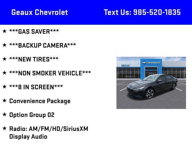 used 2023 Hyundai Elantra car, priced at $19,897