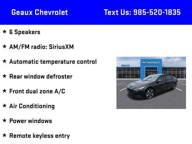 used 2023 Hyundai Elantra car, priced at $19,897
