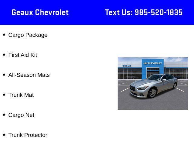 used 2015 INFINITI Q50 car, priced at $12,497