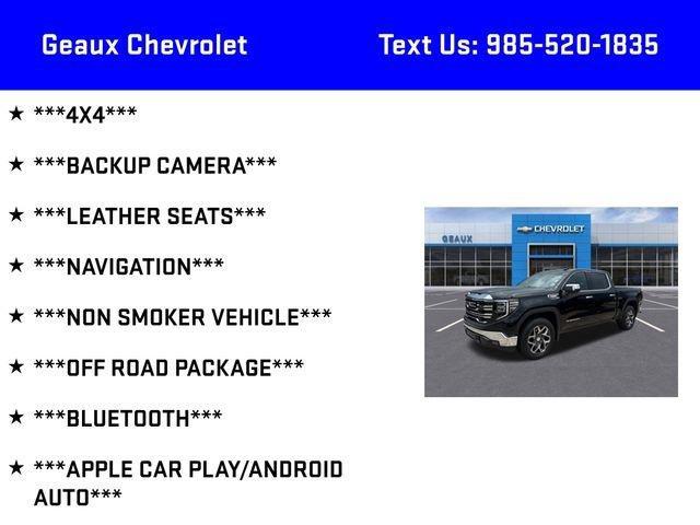 used 2022 GMC Sierra 1500 car, priced at $44,397