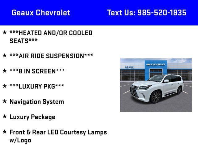 used 2021 Lexus LX 570 car, priced at $75,997