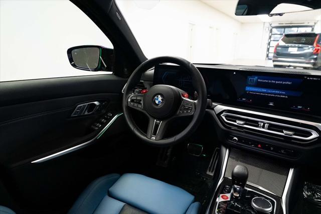 used 2023 BMW M3 car, priced at $87,490