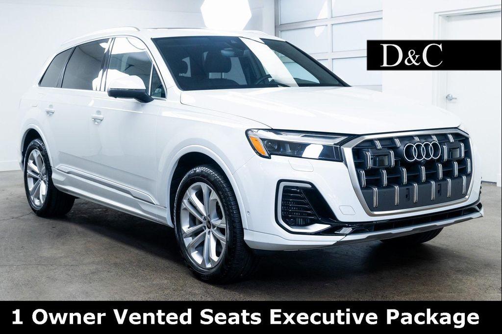 used 2025 Audi Q7 car, priced at $58,990