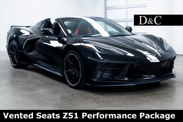 used 2022 Chevrolet Corvette car, priced at $76,990