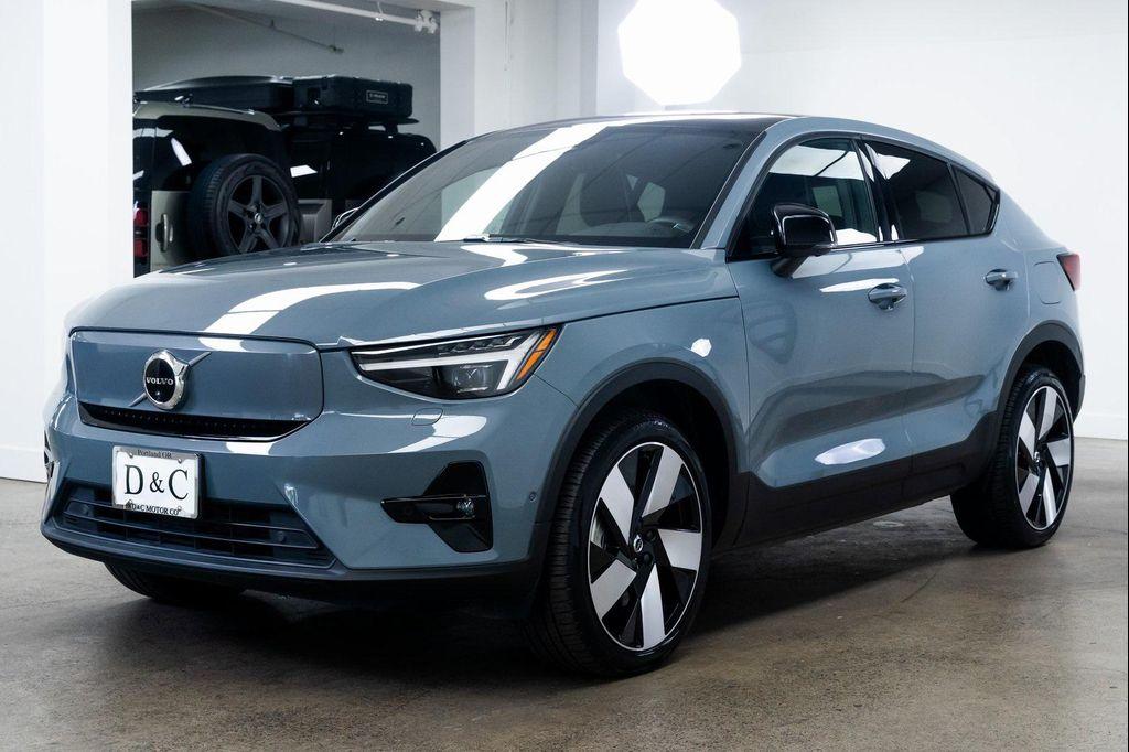 used 2023 Volvo C40 Recharge Pure Electric car, priced at $31,690
