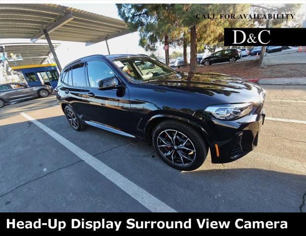 used 2022 BMW X3 car, priced at $46,990