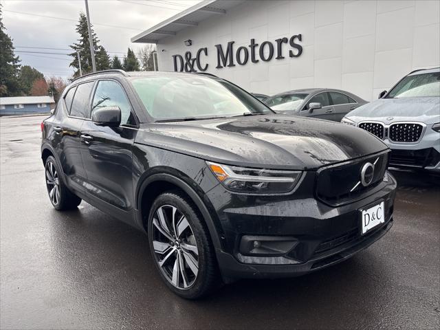 used 2022 Volvo XC40 Recharge Pure Electric car, priced at $29,990