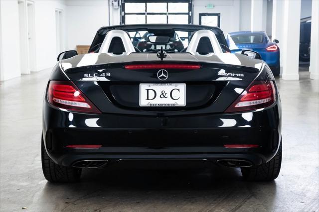 used 2018 Mercedes-Benz AMG SLC 43 car, priced at $39,290