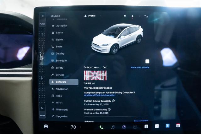 used 2022 Tesla Model X car, priced at $59,990