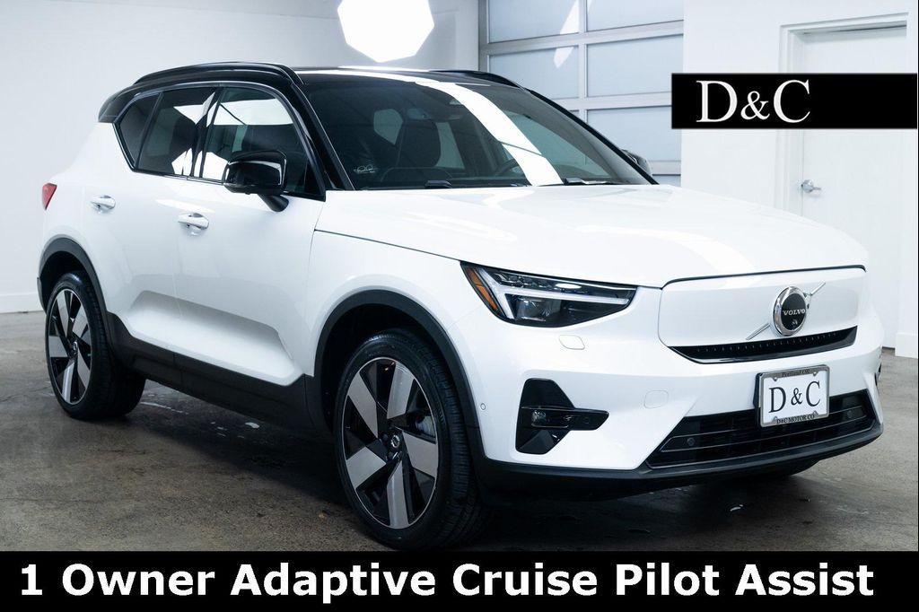 used 2023 Volvo XC40 Recharge Pure Electric car, priced at $35,990