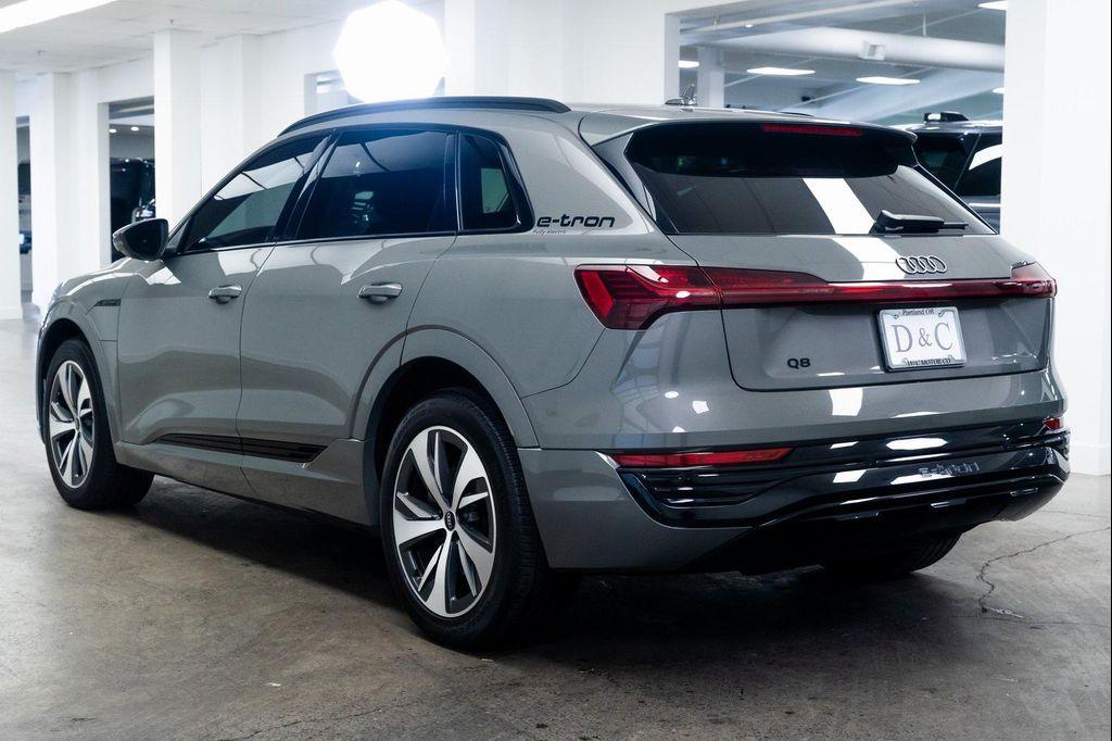used 2024 Audi Q8 e-tron car, priced at $37,490
