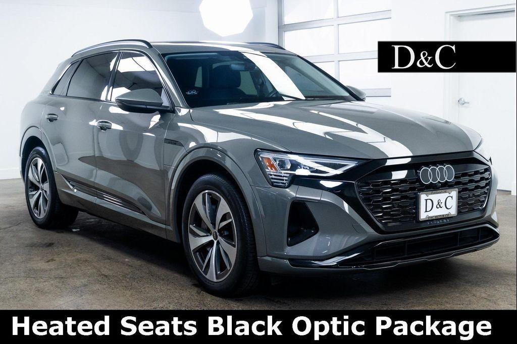 used 2024 Audi Q8 e-tron car, priced at $37,490