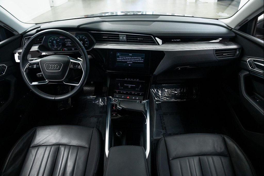 used 2024 Audi Q8 e-tron car, priced at $37,490
